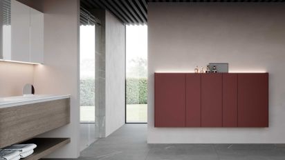 Mobili da Bagno con Maniglia a Gola